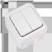 YU MAKEL Prekidac serijski MINI 45108, Beli