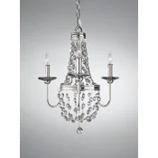 Elstead Lighting Elstead Lestenec 3, svetli polirani nikelj, E14, (22099654)