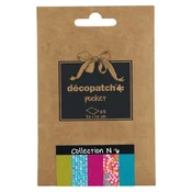 Papir za decoupage CLAIREFONTAINE Decopatch 30 x 40 cm – kolekcije 6 – 20 - kolekcija št. 6