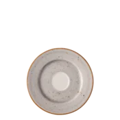 Krožnik za kavno skodelico 16 cm siv - Hotel Inn Chic barvni - 492136