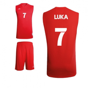 Cicibasket Basic Rdeča | Otroški košarkarski dres | Acerbis