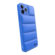 Puffer case pro Apple iPhone 15 Pro - Picasee Puffer - Plava