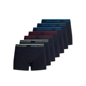 JACK & JONES Boksarice JACADRIAN mornarska / voda / pastelno rumena / rdeča