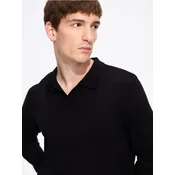 Reserved - Polo džemper s visokim sadržajem viskoze