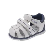 Chicco Odprti čevlji Falco temno modra/bela