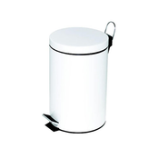 ALCO koš za smeti s pedalom, 12l, bel