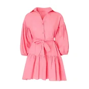 Trendyol Milla Ženska haljina Tbess25El00034, Roze