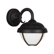 Prezent 39017 - NEBRASKA LED spoljašnje zidno svetlo/7W/230V IP44