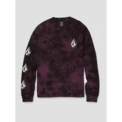 Volcom Iconic Stone Dye Kids Longsleeve fantovska majica mulberry