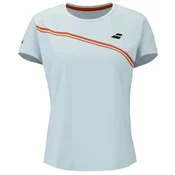 Ženska brezrokavna majica Babolat  Play Cap Sleeve Top Illusion Blue L