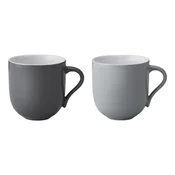 Velike skodelice za čaj Emma grey 2 kosa danish modern 2.0 Stelton
