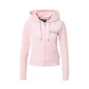 Juicy Couture Jopa na zadrgo ROBERTSON roza/srebrna