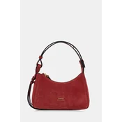 Ročna torba Tommy Hilfiger Th Statement Mini Should Bag Sue AW0AW18823 Mornarsko modra