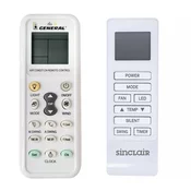 General SINCLAIR ASM-12PI - compatible General-branded remote control