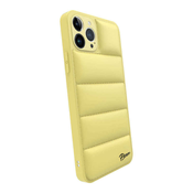 Puffer case pro Apple iPhone 15 Pro Max - Picasee Puffer - Žuta
