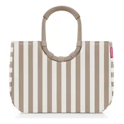 Reisenthel Loopshopper L Summerstripes coffee
