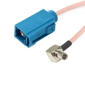 shumee Pigtail vtič TS9/vtičnica FAKRA RG316 15 cm