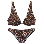 Bruno Banani Bikini svetlo bež/umbra/črna