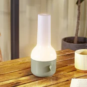 Lindby LED namizna svetilka za zunanjo uporabo Isaline, zelena, z - Sodobni - zelena, bela - Plastika