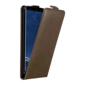 Cadorabo Cadorabo Ohišje, združljivo z Samsung Galaxy S8 PLUS v kava rjava - Zaščitni ovitek v obliki flipa z magnetnim zapiranjem, (20562895)