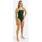 Womens swimwear finis skinback solid pine 32