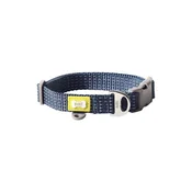 Reflective dog collar, small size, Blue - Built Pet