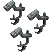 Sennheiser E604 3P Set mikrofona za bubnjeve (Kao novo)