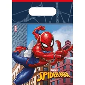 Darilna vrečka s motivom Spider-Mana, komplet 6 kosov.