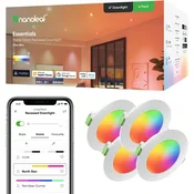 4x NANOLEAF pametni vgradni LED reflektor RGBCW