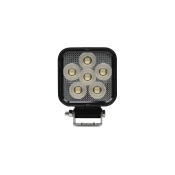 LED Avto reflektor BLACK LED/24W/10-30V IP69 5700K kvadraten