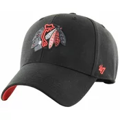Chicago Blackhawks Hokejska kapa s šiltom NHL 47 Sure Shot Snapback Black