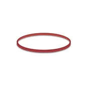 Elastični trak, svetlo rdeč, 1mm, O8cm [50 g]