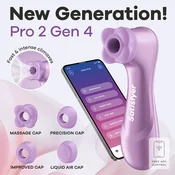 Satisfyer Pro 2 Generation 4 Metallic Amethyst