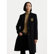 LAUREN RALPH LAUREN Volneni plašč 297958509001 Črna Regular Fit