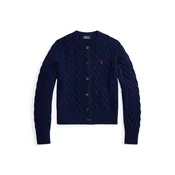 Polo Ralph Lauren Pletena jopa mornarska