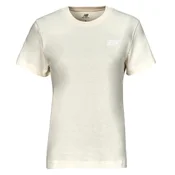 New Balance T-Shirt Jersey Small Logo ženske Oblačila Majice WT41509LIN Bež