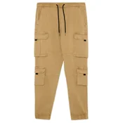 Cropp - Joggers z žepi za tovor - bež