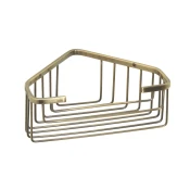 SMART kotna polica, 200x80x151mm, bronasta - Bronasta - 200x80x151 mm - Gedy - SMART - 120 - Iz nerjavečega jekla - 200 - Polica: vogal - Žica - 200 - 80 - 151 - 14