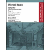 HAYDN M.:LARGHETTO F-DUR PERGER 34 POSAUNE UND KLAVIER