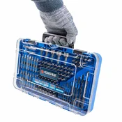 shumee Komplet svedrov za kovino, les, močno CR-V jeklo