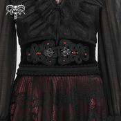 Korzet (pas) DEVIL FASHION - belt with guipure - AS127