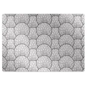 Decormat Zaščitna podloga za stol Sea shells 120x90 cm 2 cm