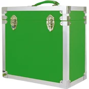 Steepletone 12 Inch Kufor na LP platne 1 Green/Metal