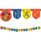Procos Girlanda s transparentom HARRY POTTER rojstni dan Bradavičarke 200 cm