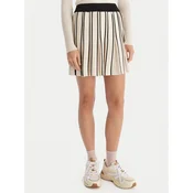Guess Plisirano krilo V5GD00 Z3D60 Écru Regular Fit