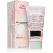 Wella Professionals Shinefinity Zero Lift Glaze demi-permanentna barva za lase odtenek 09/36 - Vanilla Glaze 60 ml