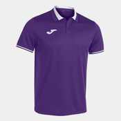 Joma Championship VI Short Sleeve Polo Purple White