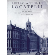 LOCATELLI:SEI SONATE A TRE PER DUE VIOLINI O DUE FLAUTI OP.5/4-6 VOL.2