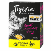 Tigeria Smoothie Snack 6x50 g - S tuno, piščancem in korenjem