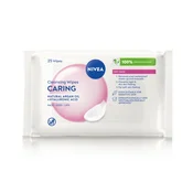 Nivea biorazgradljivi pomirjujoči robčki za odstranjevanje ličil 3 v 1 25 kosov.